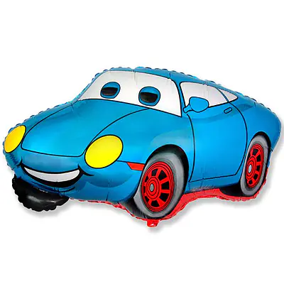 Мини фигура FM «Веселый гонщик синий»